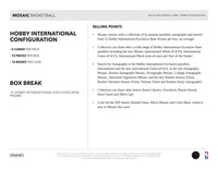 2024-25 Panini Mosaic Basketball International Box