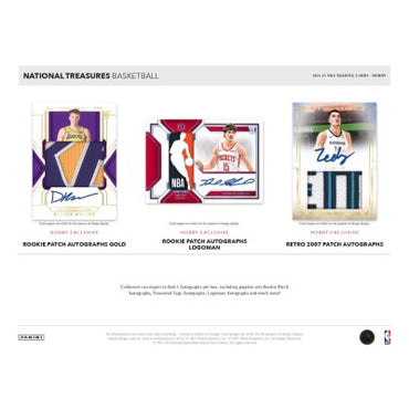 2024-25 Panini National Treasure Basketball Hobby Box
