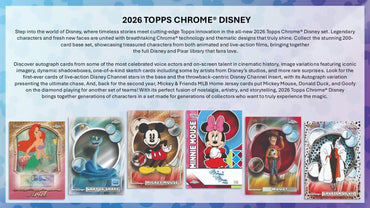 2026 Topps Chrome Disney Blaster Box