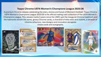 2025-26 Topps Chrome Women's UEFA Champions League Soccer Hobby Box