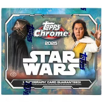 2025 Topps Chrome Star Wars Hobby box