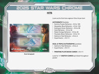 2025 Topps Chrome Star Wars Hobby box