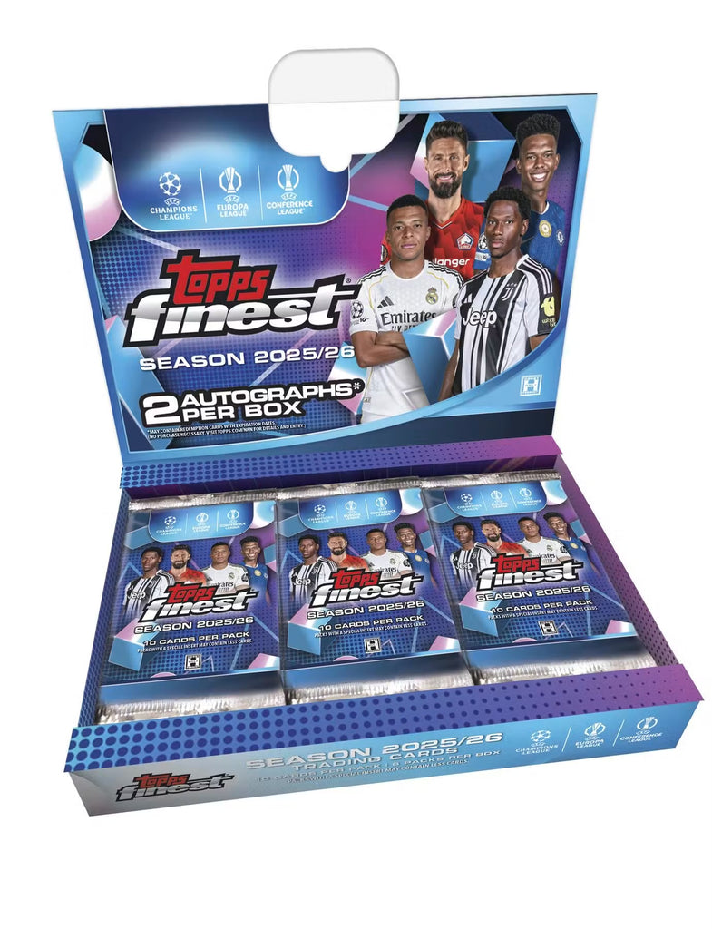 2025-26 Topps Finest UEFA Hobby Box