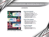2024-25 Topps Chrome Bundesliga Blaster Box