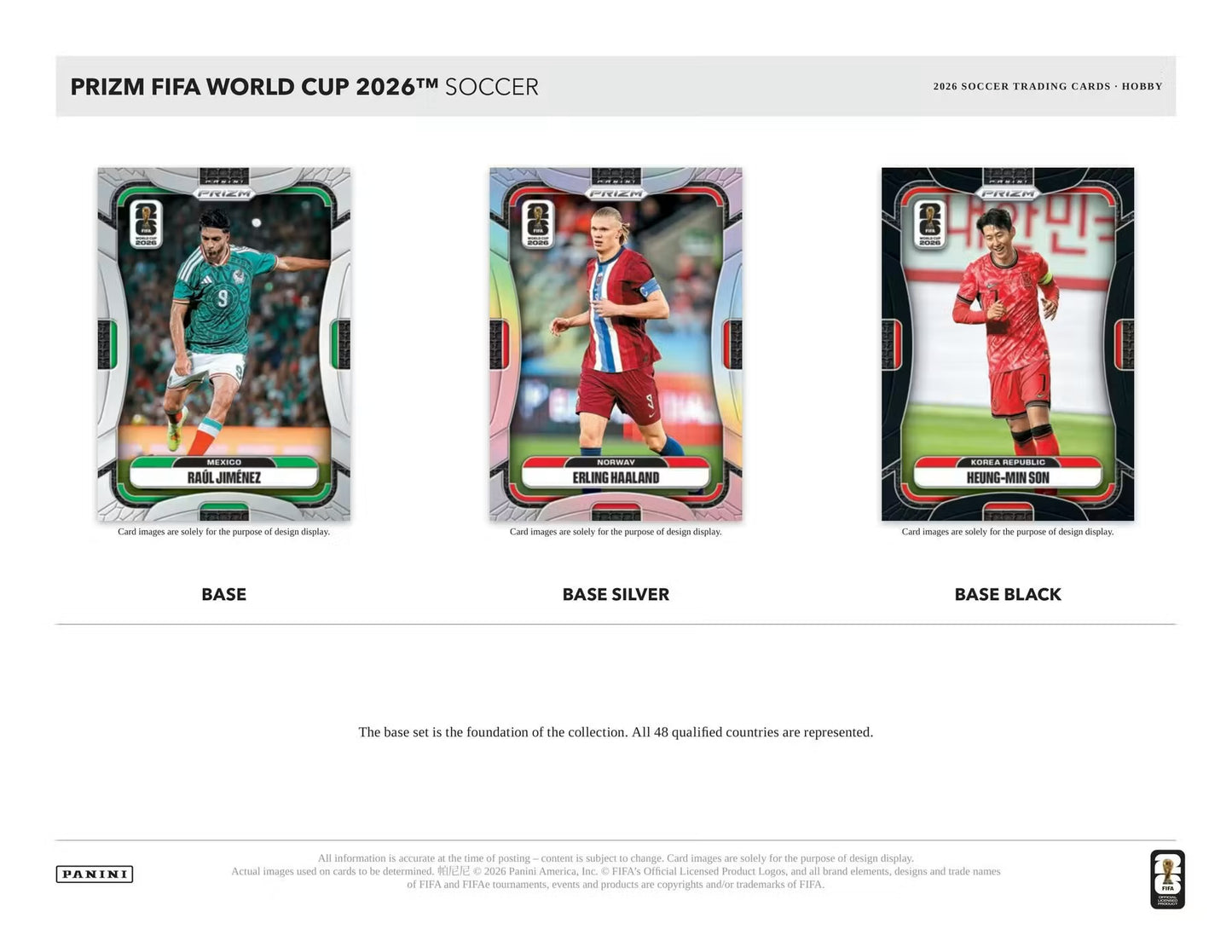 25-26 Prizm Road to World Cup Soccer Hobby