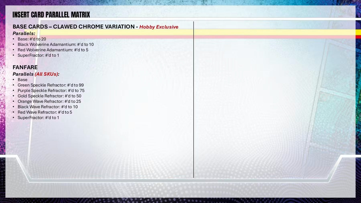 2026 Topps Marvel Comics Chrome Hobby Box