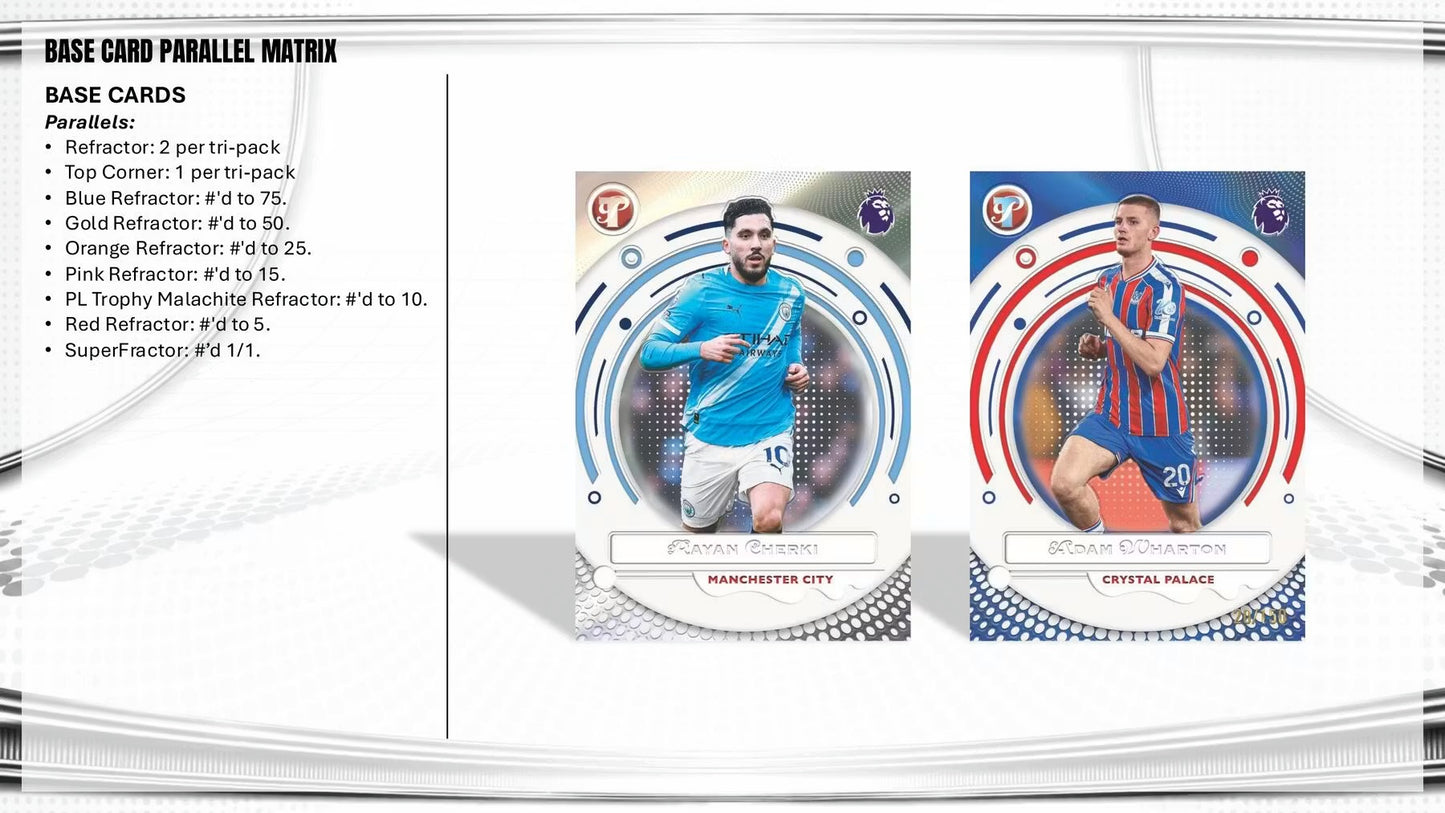 2026 Topps Pristine Premier League EPL Soccer Hobby Box