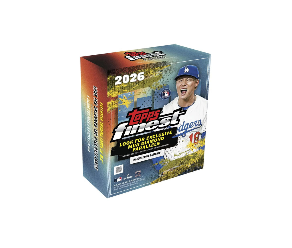 2026 Topps Finest Baseball Mega Box
