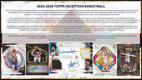 2025-26 Topps Inception Basketball Hobby Box