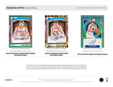 2024-25 Panini Donruss Optic Basketball Hobby International Box