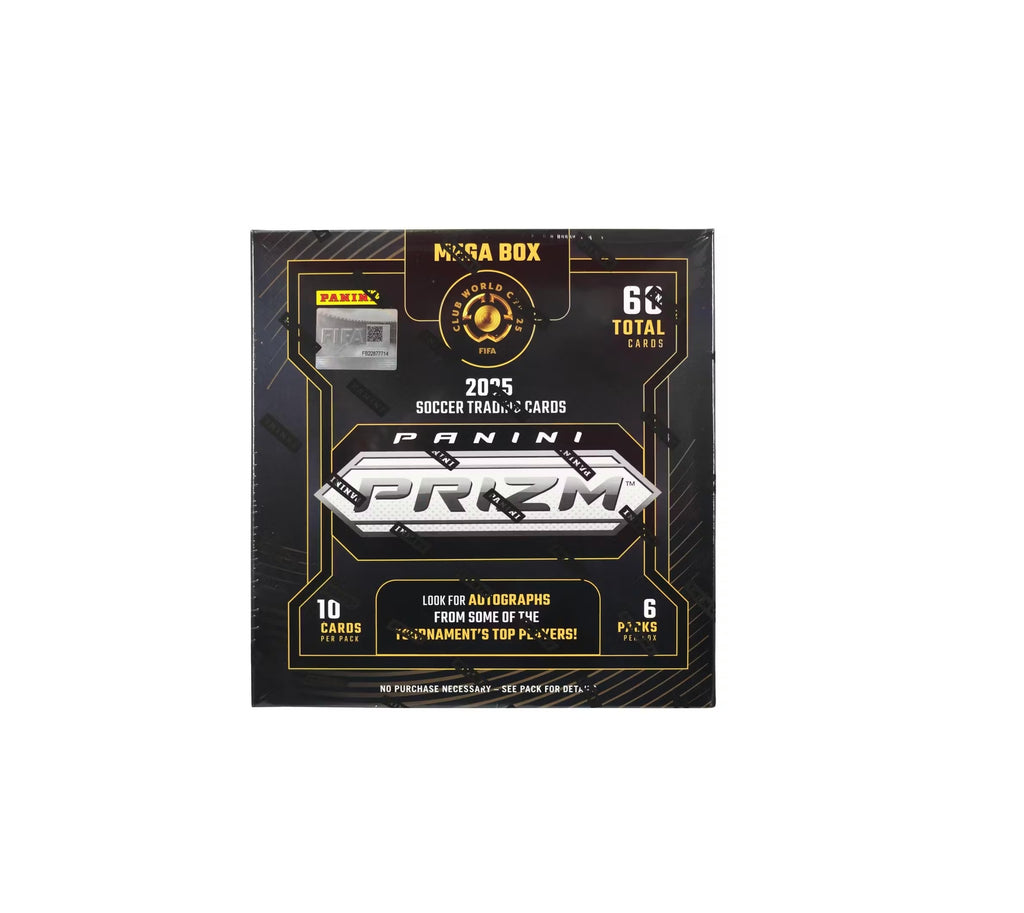 2025 Panini Prizm FIFA Club World Cup Soccer Mega Box