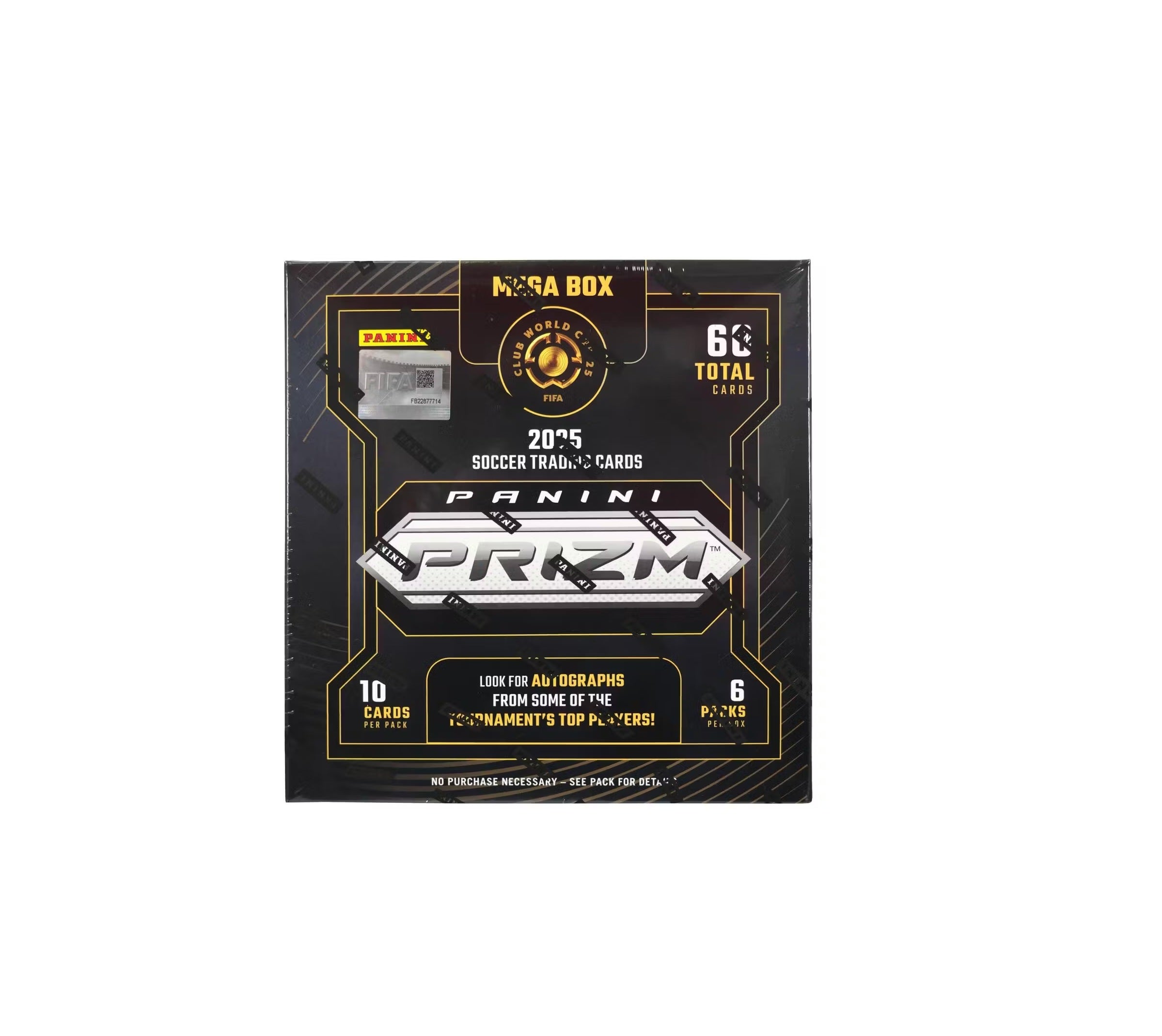2025 Panini Prizm FIFA Club World Cup Soccer Mega Box