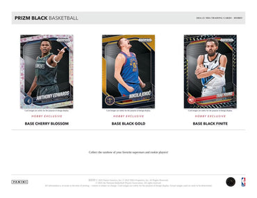 2024-25 Panini Prizm Black Basketball Hobby Box