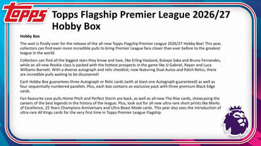2026-27 Topps Premier League Hobby Box