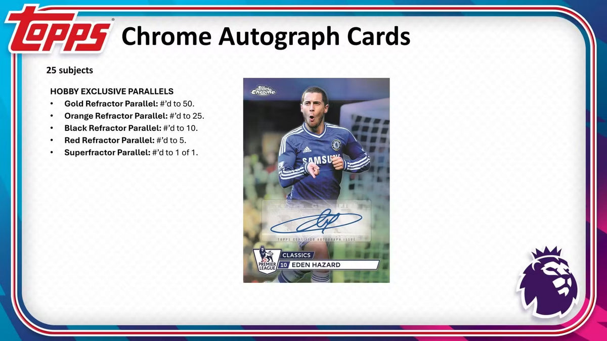 2026-27 Topps Premier League Hobby Box