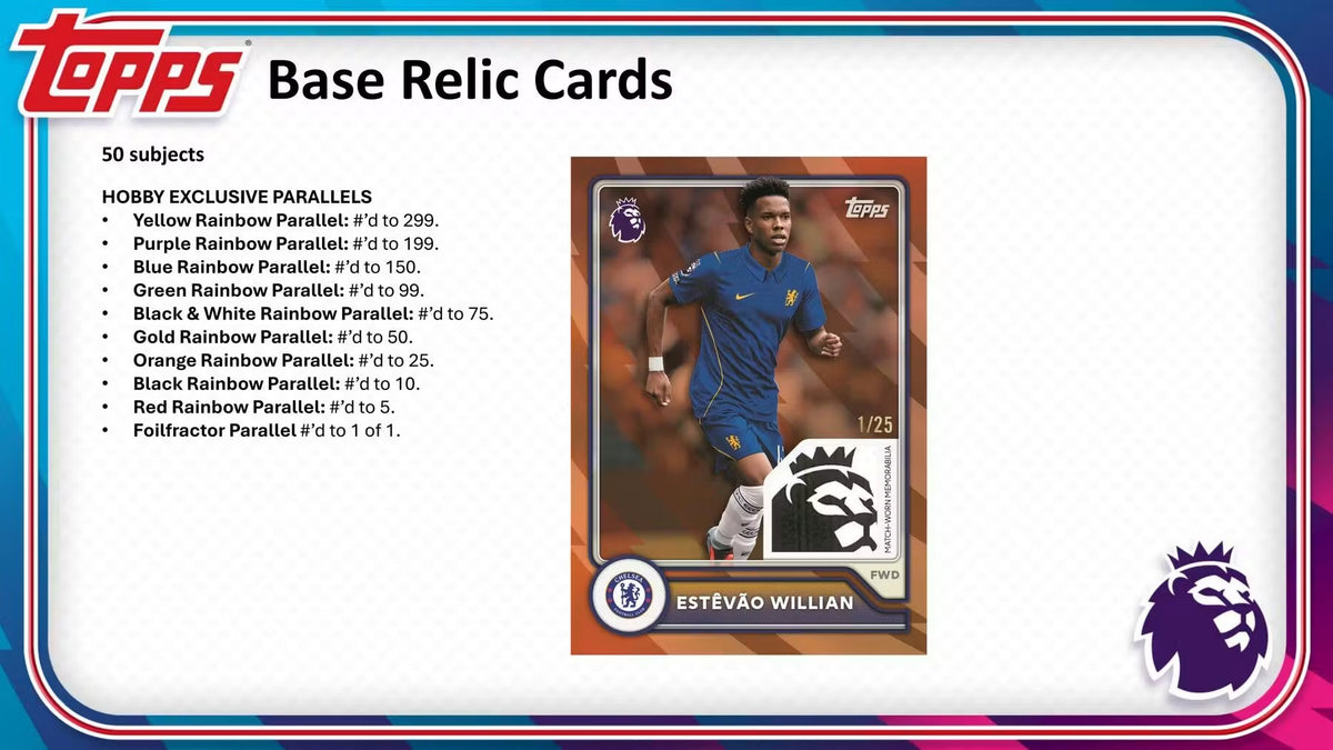 2026-27 Topps Premier League Hobby Box