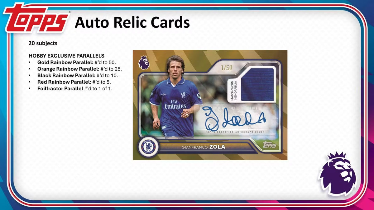 2026-27 Topps Premier League Hobby Box