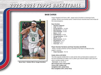 2025-26 Topps Basketball Hobby Box