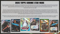 2026 Topps Chrome Star Wars Hobby Box