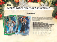 2025-26 Topps Holiday Basketball Mega Box