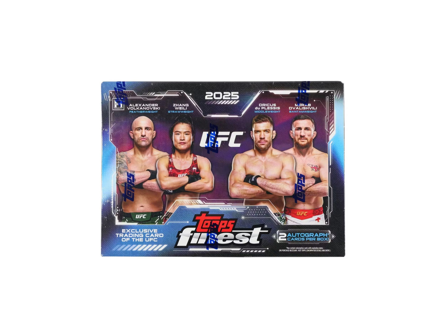 2025 Topps UFC Finest Hobby Box