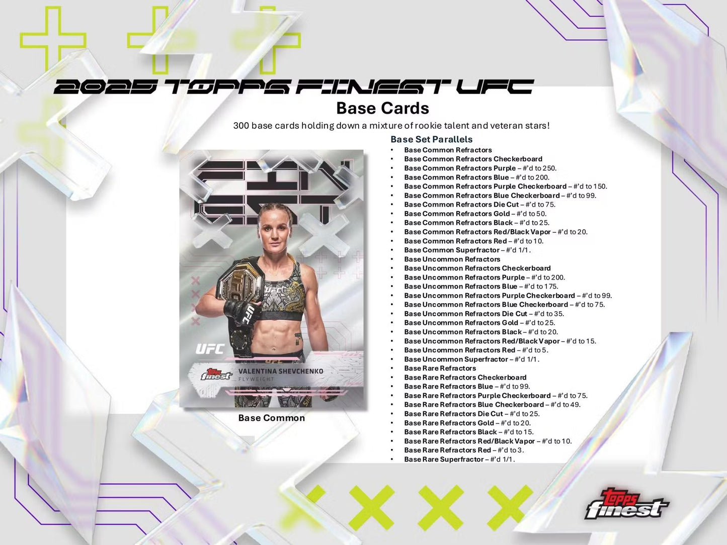 2025 Topps UFC Finest Hobby Box
