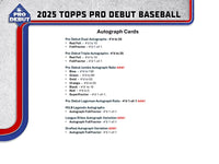 2025 Topps Pro Debut Baseball Hobby Jumbo Box