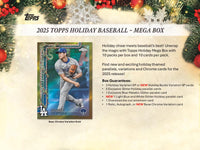 2025 Topps Holiday Baseball Mega Box