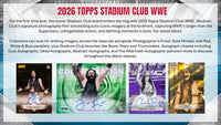 2026 Topps WWE Stadium Club Hobby Box