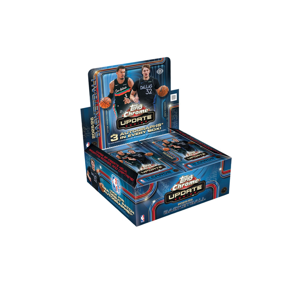 2025-26 Topps Chrome Update Basketball Jumbo Box