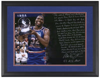 Magic Johnson Los Angeles Lakers Fanatics Authentic Framed Autographed 16" x 20" All Star Game Story Photograph with Multiple Inscriptions