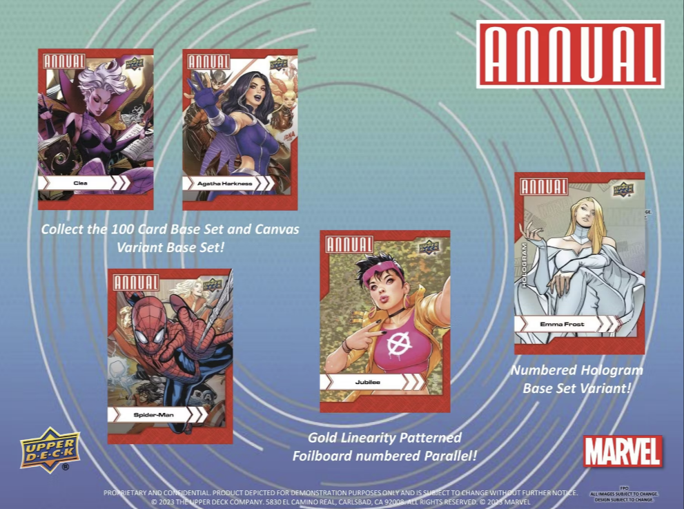 (Upper Deck 2022-23) Marvel Annual Hobby
