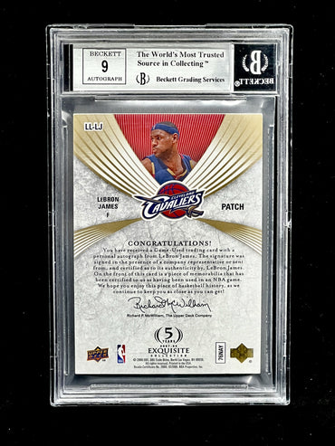 Lebron James Exquisite Collection Limited Logos 2007 01/50