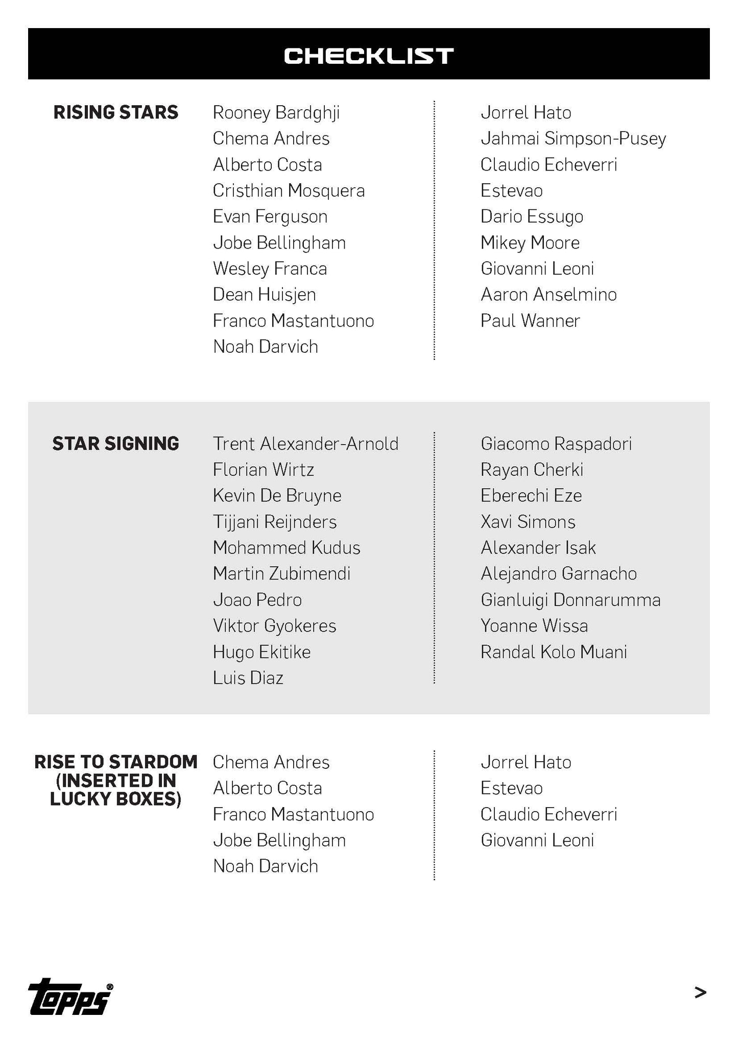 2025 Topps UCC Summer Signings Box