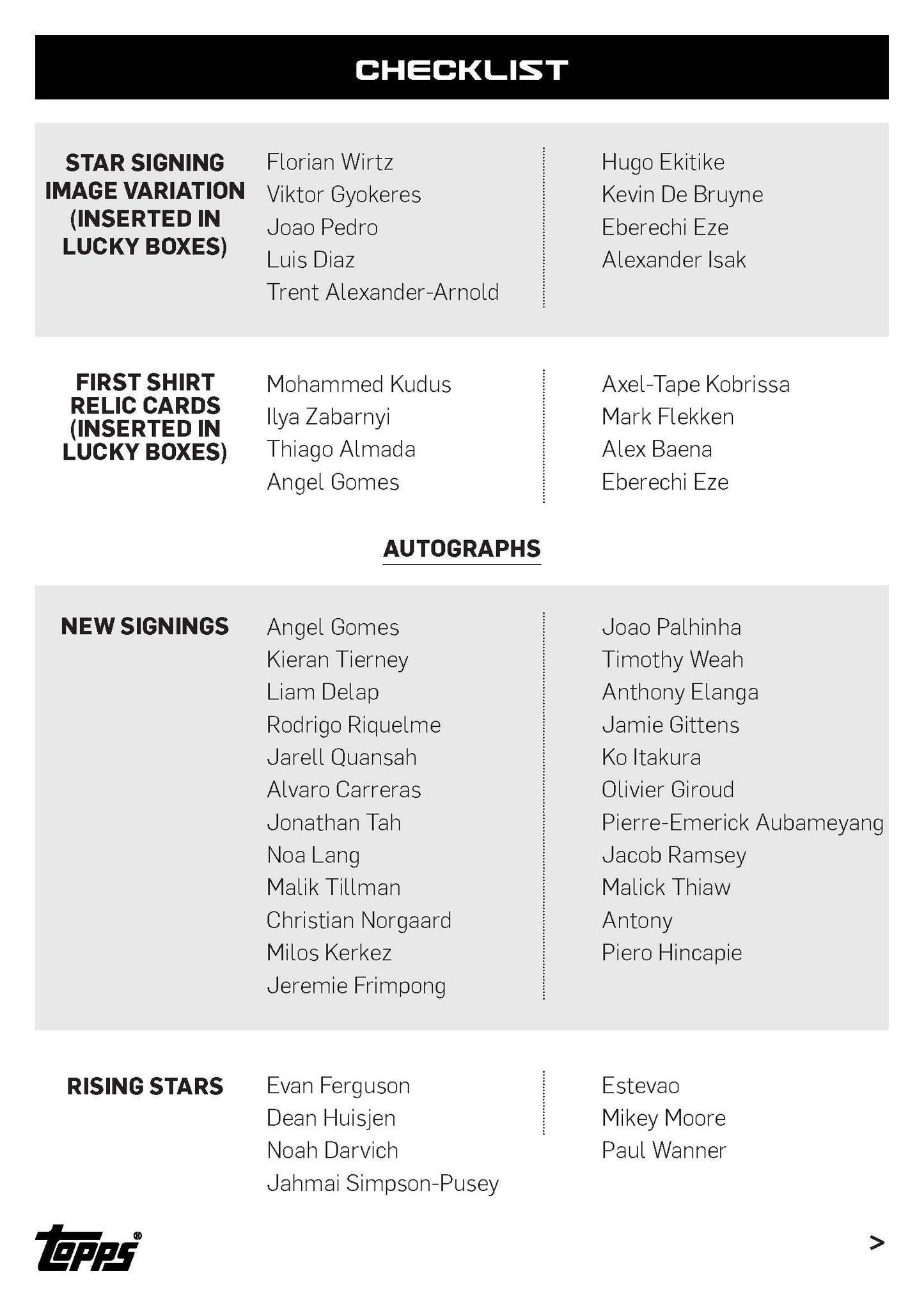 2025 Topps UCC Summer Signings Box