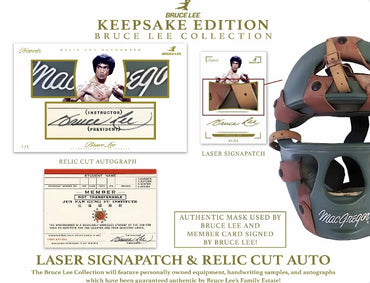 2024 Bruce Lee Keepsake 50th Anniversary Card Collection (李小龍50周年紀念卡)
