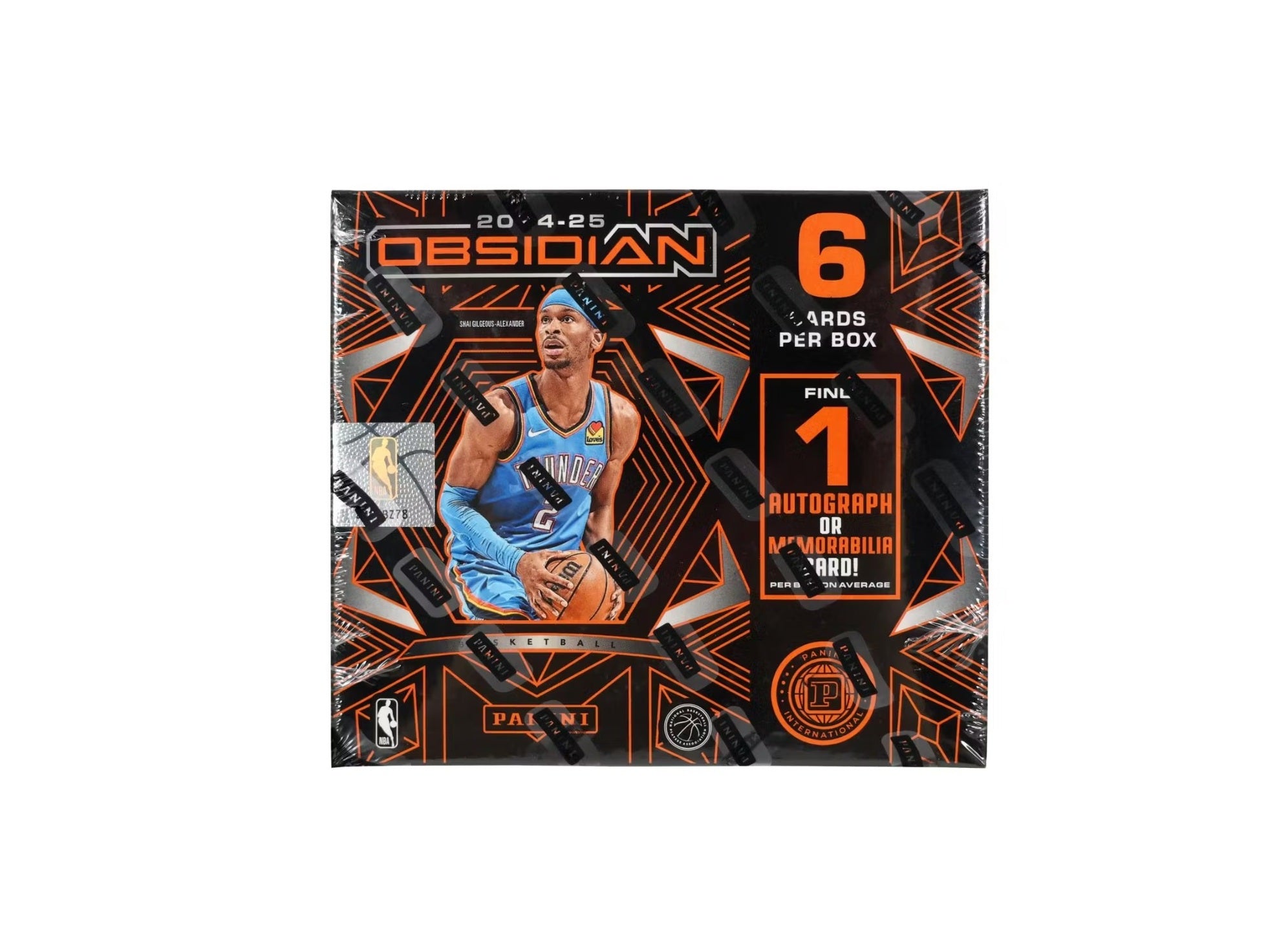 2024-25 Panini Obsidian basketball International Box