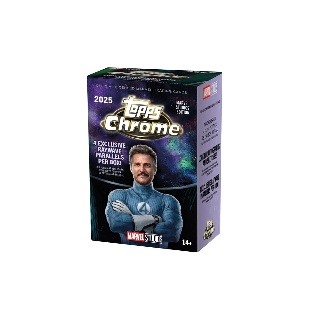 2025 Topps Chrome Marvel Studios Blaster Box