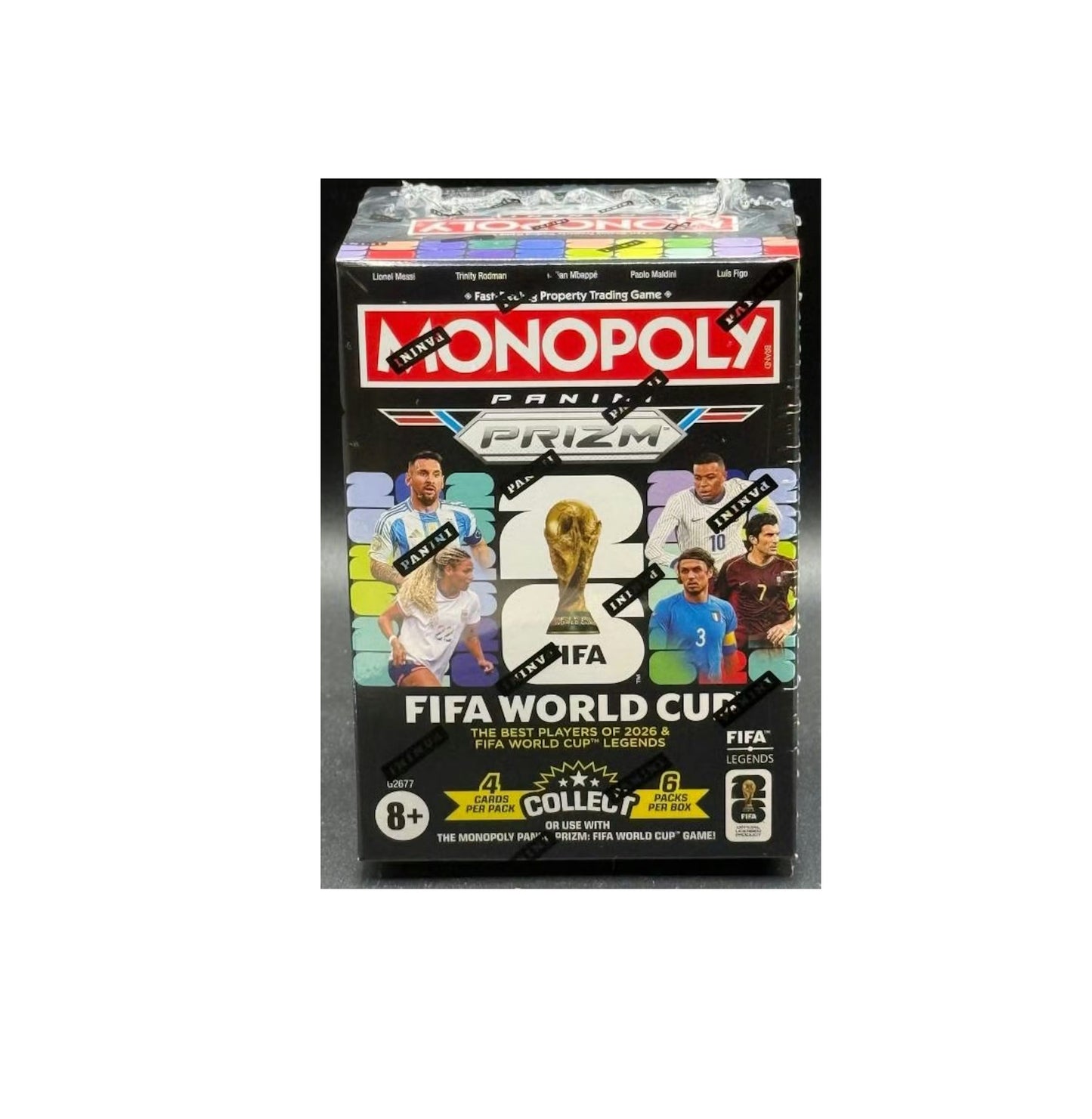 2026 Panini Prizm Monopoly FIFA World Cup Blaster Box