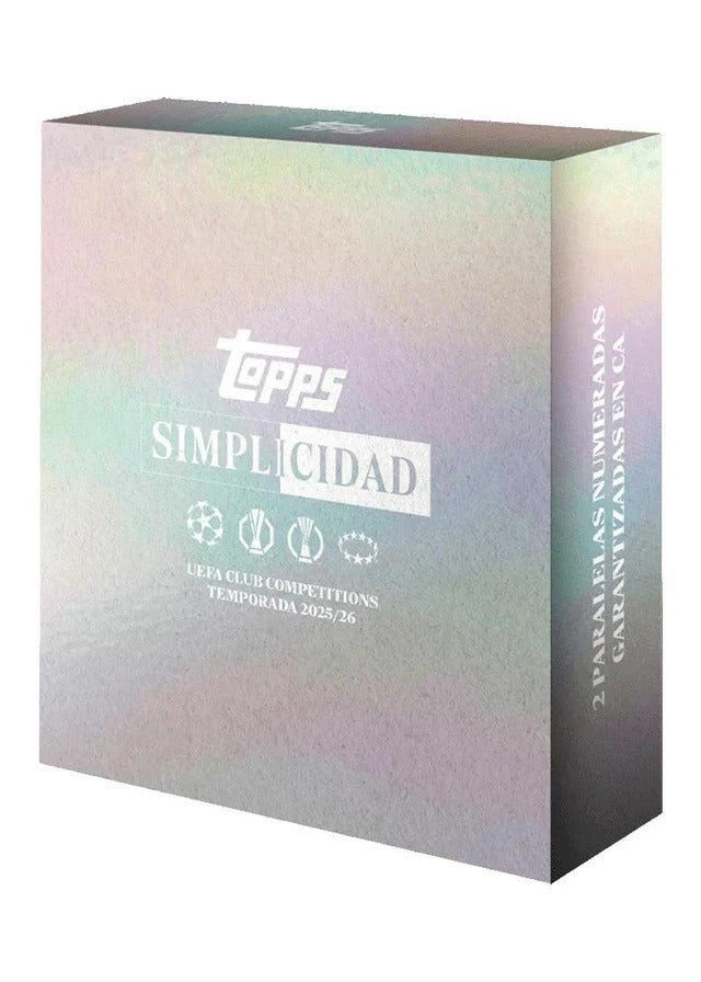 2025-26 Topps UEFA Club Competitions Simplicidad Box