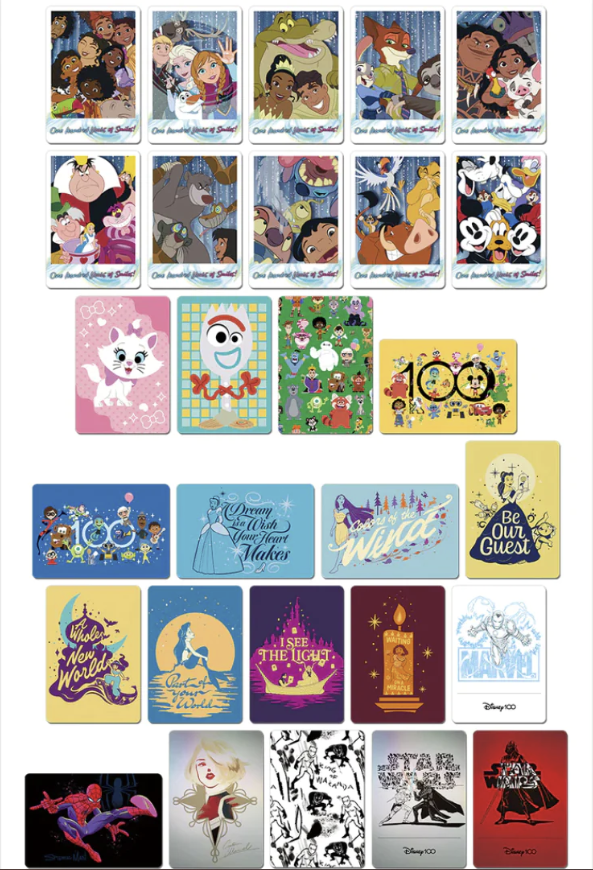 Bandai Carddass Disney 100 Wonder Card Collection (Japanese)