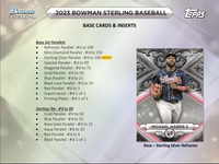 2023 Bowman Sterling Baseball Hobby