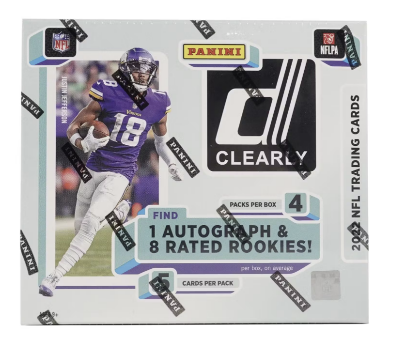 2022 Panini Clearly Donruss Football Hobby Box