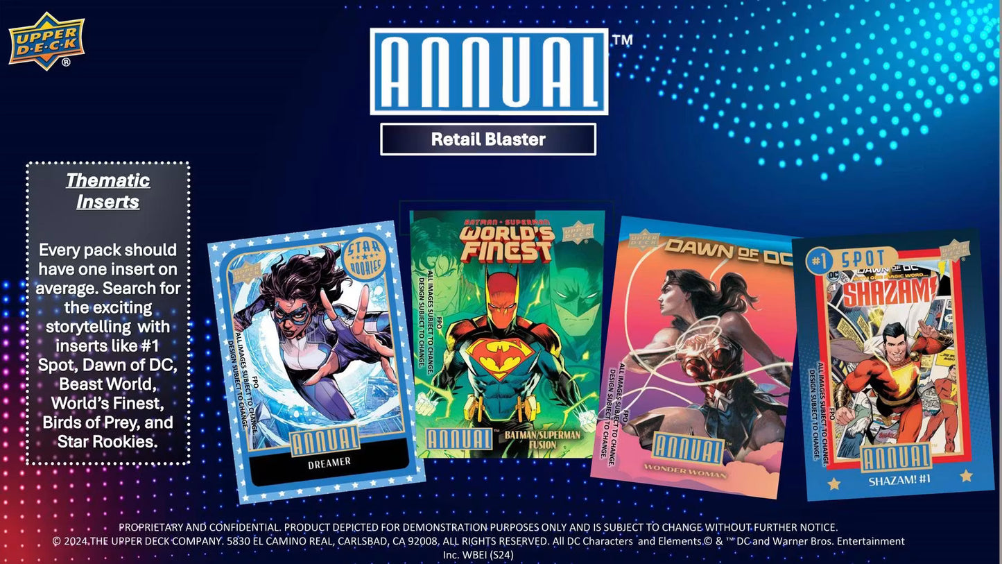 2023-24 Upper Deck DC Annual Blaster Box