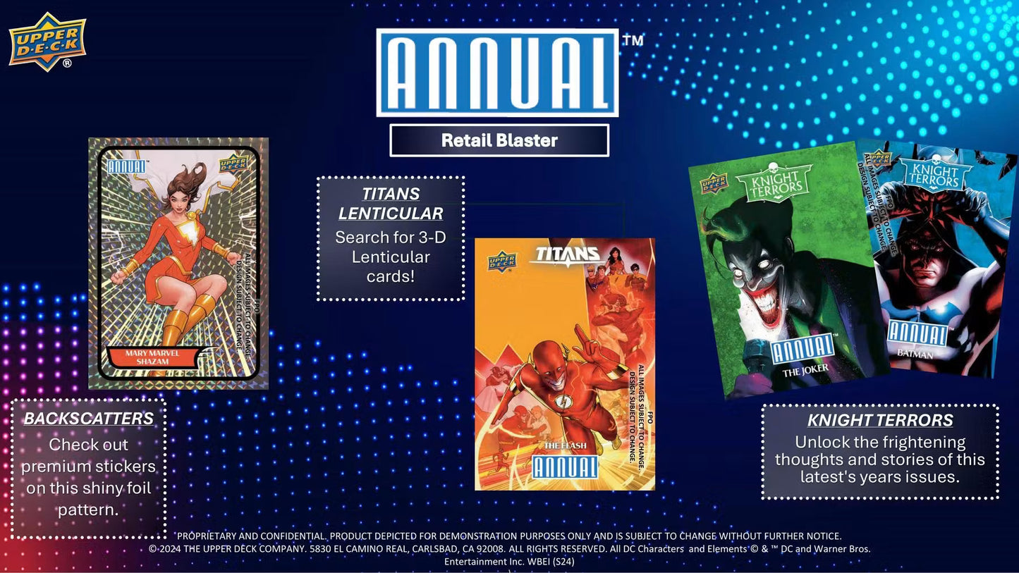 2023-24 Upper Deck DC Annual Blaster Box