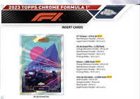 2023 Topps Chrome F1 Formula 1 Racing Hobby