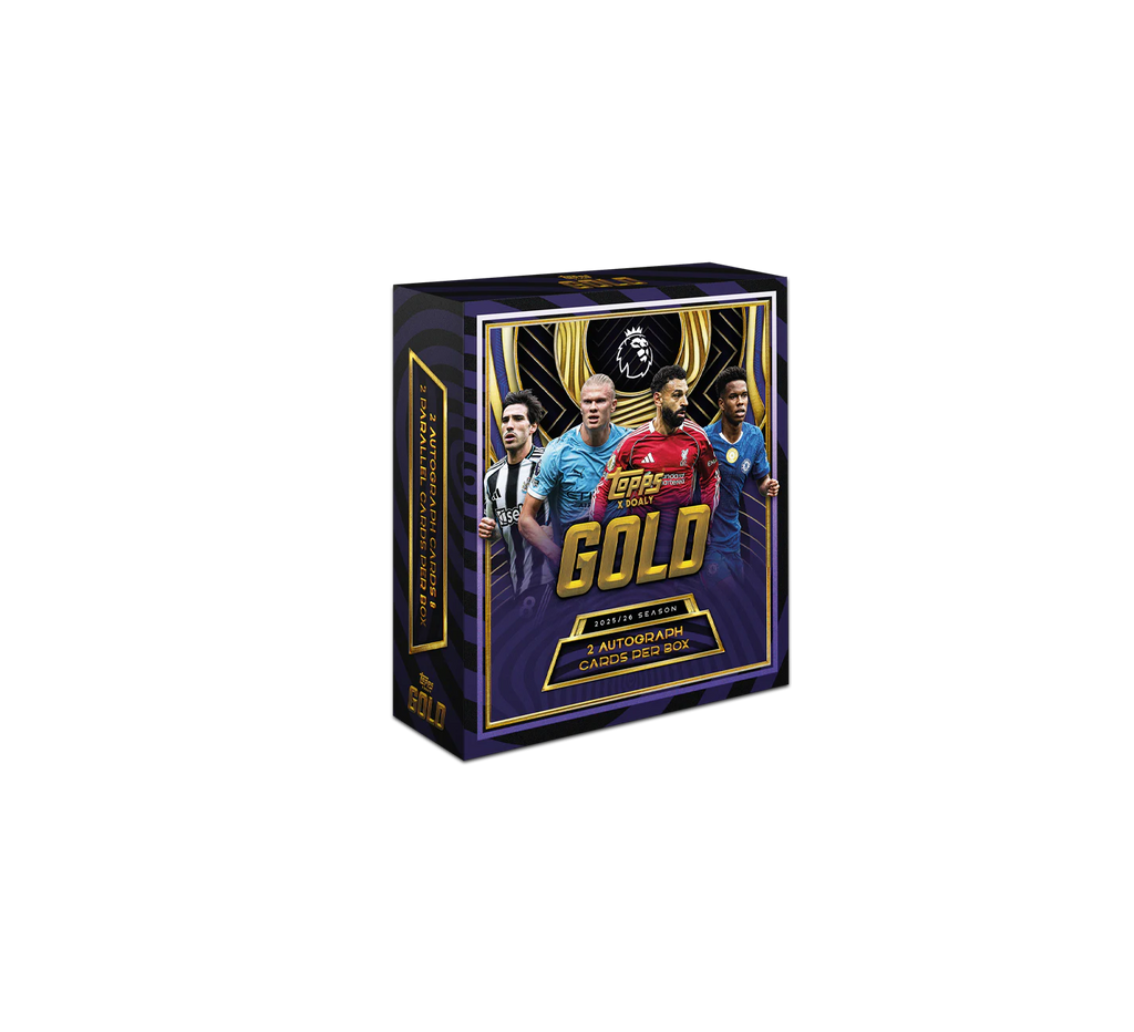 2025-26 Topps EPL Gold Soccer Hobby Box