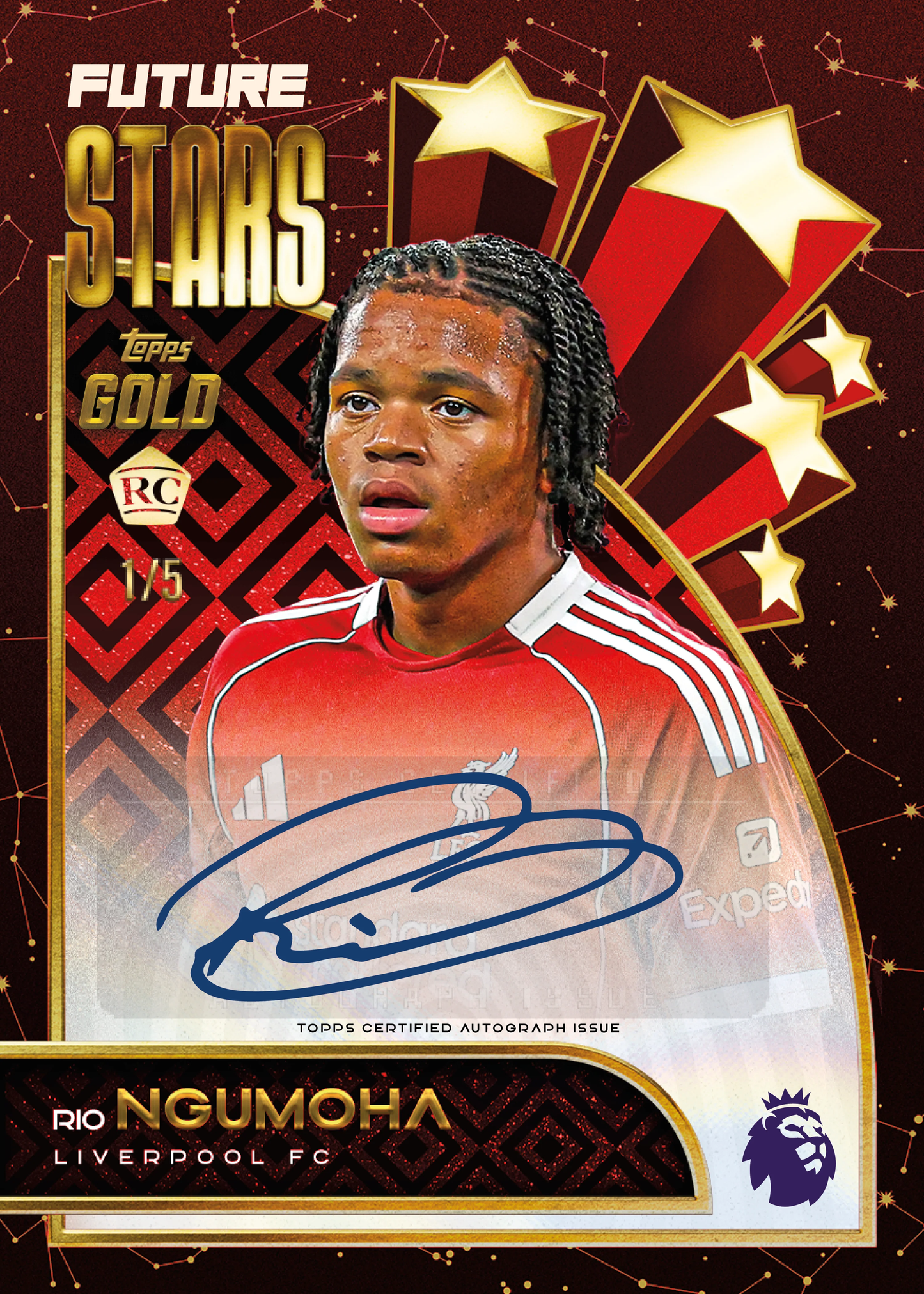 2025-26 Topps EPL Gold Soccer Hobby Box