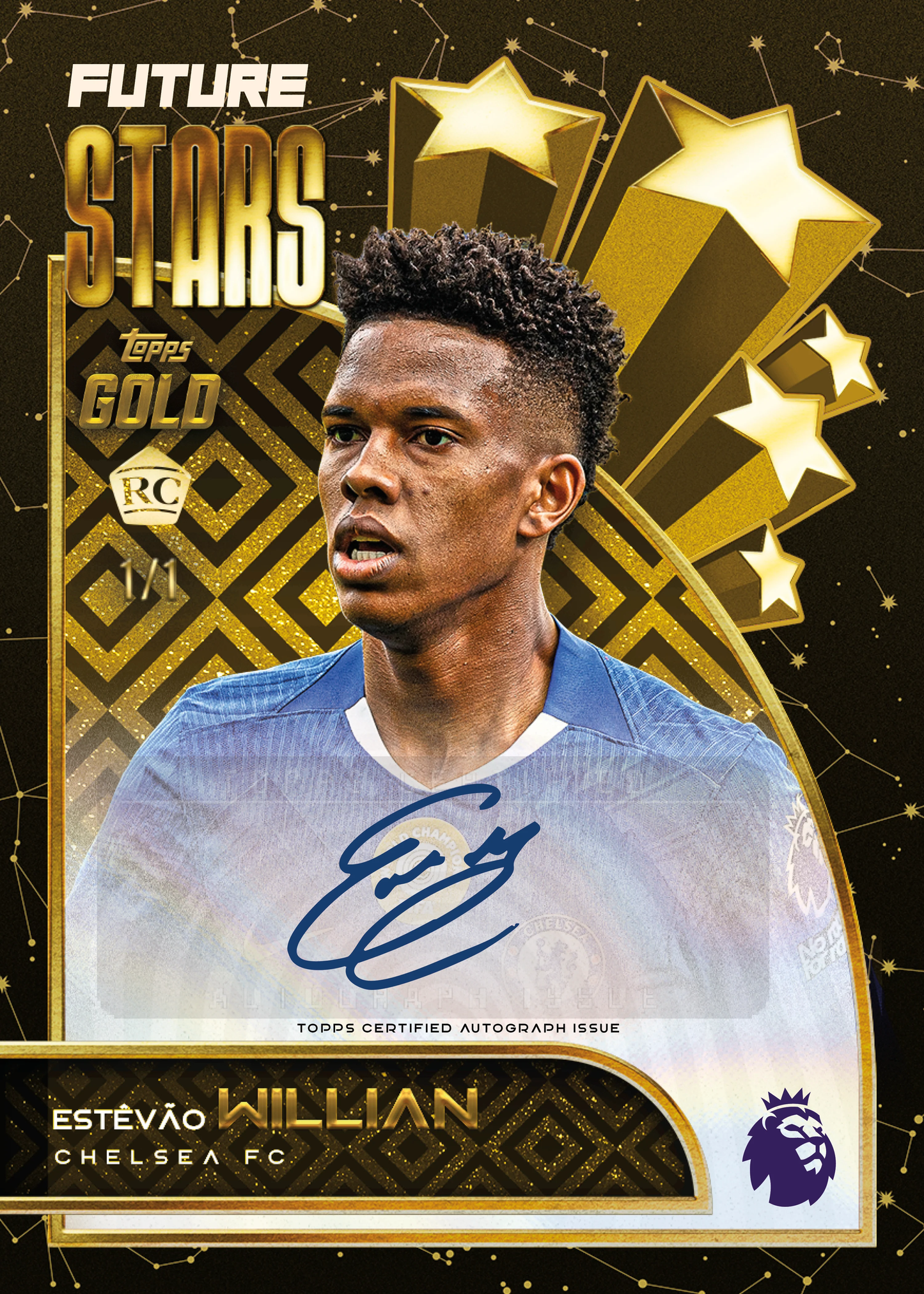 2025-26 Topps EPL Gold Soccer Hobby Box
