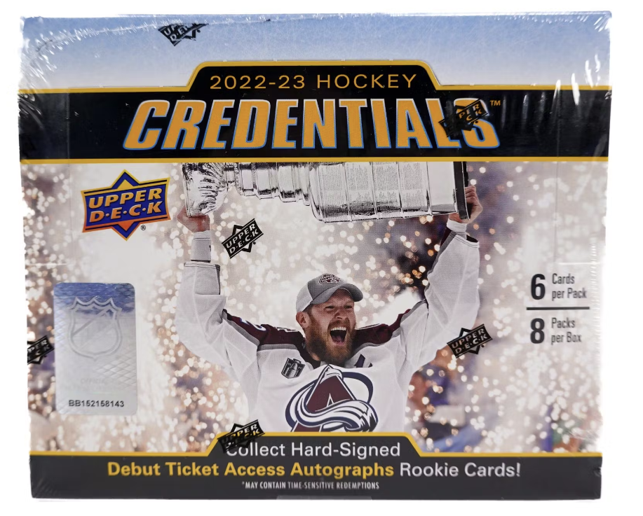 2022-23 Upper Deck Credentials Hockey Hobby